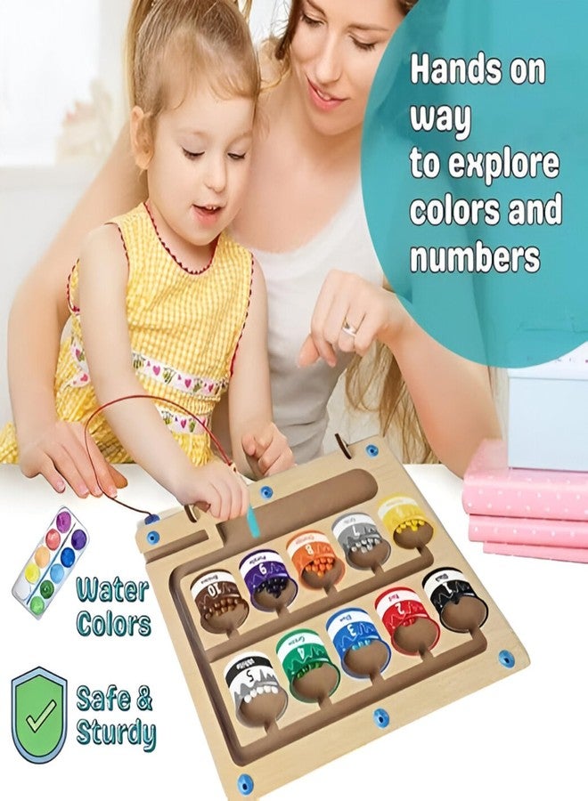 Sakuya Montessori Toys | Montessori Maze Toys Safe Magnet for Traveling for Kid | Montessori Maze Toys Safe Magnet | Traveling for Kid - Image 4
